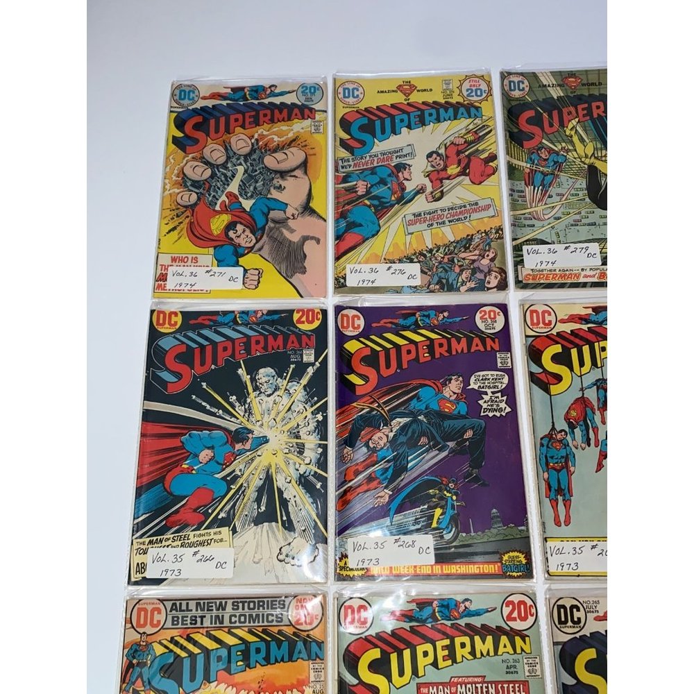 9 SUPERMAN DC COMIC BOOKS - Picture 4 of 6